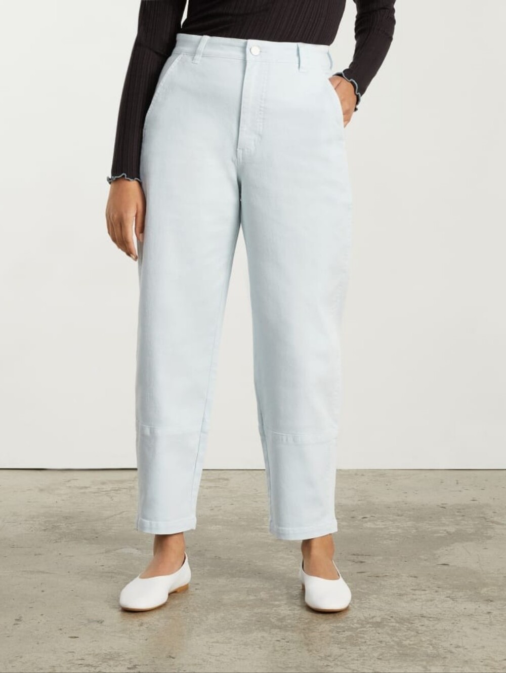 Everlane The Utility Barrel Pant Size 4 | Barrel Leg Utility Trousers